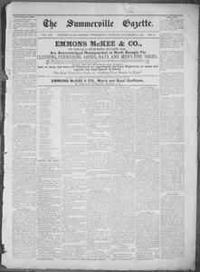 The Summerville gazette, 1885 November 11