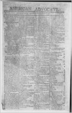 American advocate, 1816 March 21