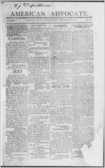 American advocate, 1816 October 10