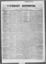 Cuthbert reporter, 1956 November 18
