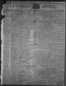 Cuthbert weekly appeal, 1870 July 16