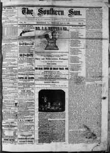 The Southern sun, 1869 May 13