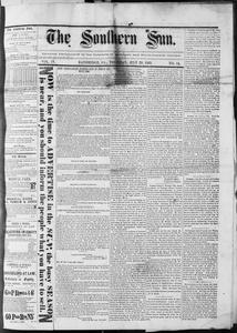 The Southern sun, 1869 July 29