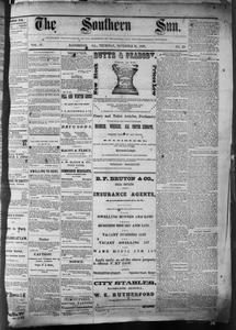 The Southern sun, 1869 November 11