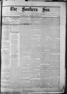 The Southern sun, 1870 July 28