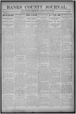 Banks County journal, 1906 August 2