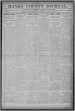 Banks County journal, 1906 August 23