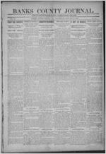 Banks County journal, 1908 January 23