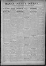 Banks County journal, 1909 May 20