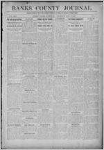 Banks County journal, 1909 May 27