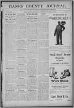 Banks County journal, 1909 October 21