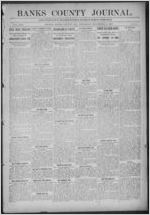 Banks County journal, 1909 November 18