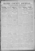 Banks County journal, 1910 October 6