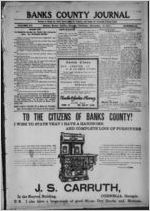 Banks County journal, 1911 December 7