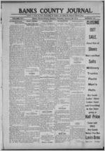 Banks County journal, 1913 January 30