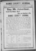 Banks County journal, 1913 August 28