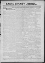 Banks County journal, 1913 September 11