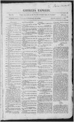 Georgia express, 1812 August 21