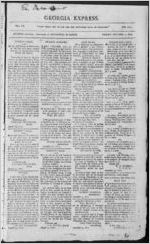 Georgia express, 1812 October 2