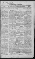 Georgia express, 1812 October 9