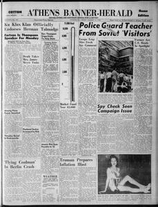 Athens banner-herald, 1948 August 13