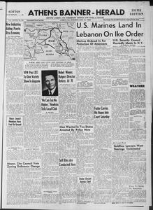 Athens banner-herald, 1958 July 15