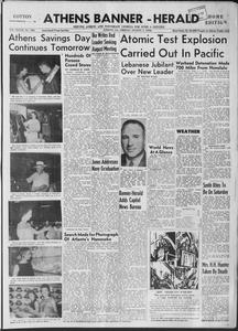 Athens banner-herald, 1958 August 1