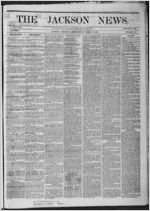 The Jackson news, 1882 April 19