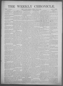 The Weekly chronicle, 1891 July 31