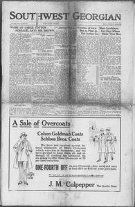 The Southwest Georgian, 1920 January 29