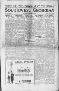 The Southwest Georgian, 1920 February 19