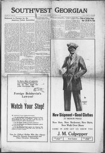 The Southwest Georgian, 1920 September 30