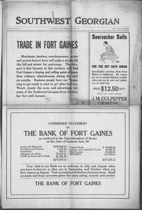 The Southwest Georgian, 1922 July 20