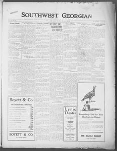The Southwest Georgian, 1929 November 28