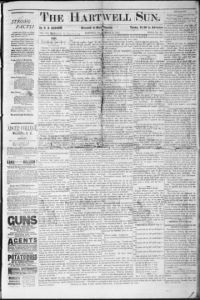 The Hartwell sun, 1882 October 14