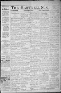 The Hartwell sun, 1883 January 13