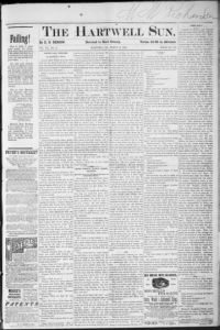 The Hartwell sun, 1883 March 24