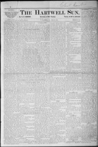 The Hartwell sun, 1883 June 23