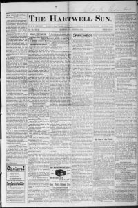 The Hartwell sun, 1883 August 11