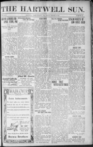 The Hartwell sun, 1911 March 31