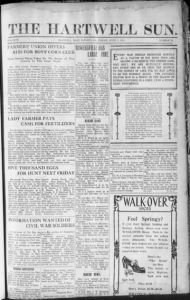 The Hartwell sun, 1911 April 7