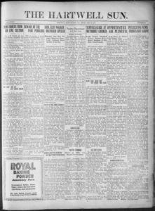 The Hartwell sun, 1912 May 3