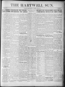 The Hartwell sun, 1912 June 28