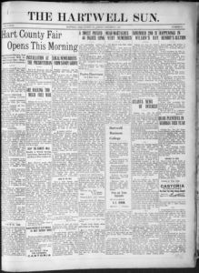 The Hartwell sun, 1912 October 25