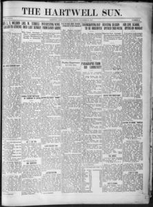 The Hartwell sun, 1912 November 22