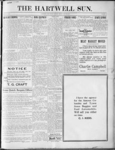 The Hartwell sun, 1915 June 4