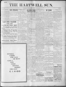 The Hartwell sun, 1915 August 6