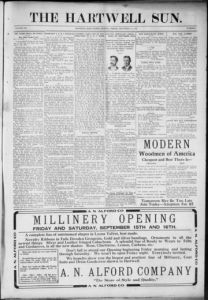 The Hartwell sun, 1916 September 15