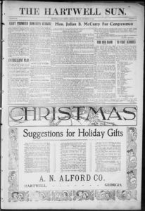 The Hartwell sun, 1916 December 22