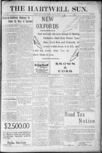 The Hartwell sun, 1917 February 16